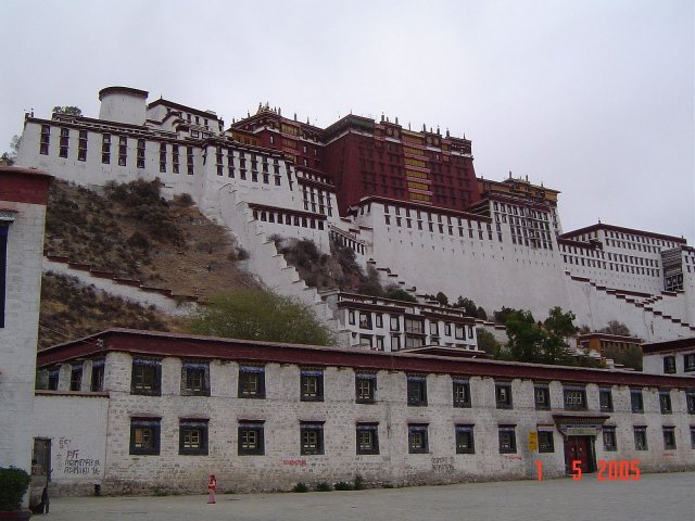 Potala Lhassa au Tibet. (M. Granjeon)